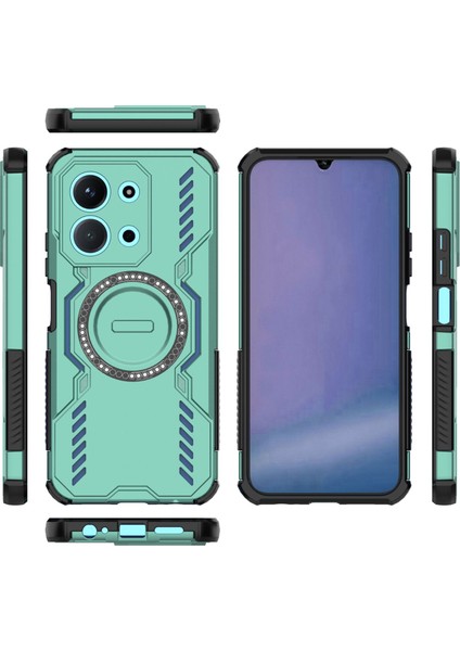 Xiaomi Redmi 15C 5g/4g (173.16*81.07*8.2MM) Magsafe Kılıf, Manyetik Düşmeye Dayanıklı Telefon Kılıfı Kapağı Xiaomi Redmi 15C 5g/4g (173.16*81.07*8.2MM) (Yurt Dışından)