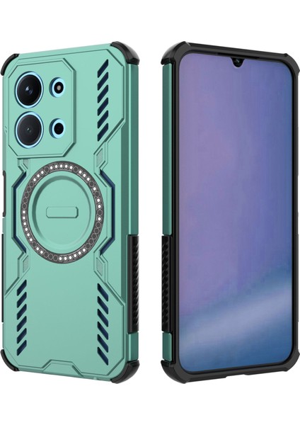 Xiaomi Redmi 15C 5g/4g (173.16*81.07*8.2MM) Magsafe Kılıf, Manyetik Düşmeye Dayanıklı Telefon Kılıfı Kapağı Xiaomi Redmi 15C 5g/4g (173.16*81.07*8.2MM) (Yurt Dışından) fiyatları