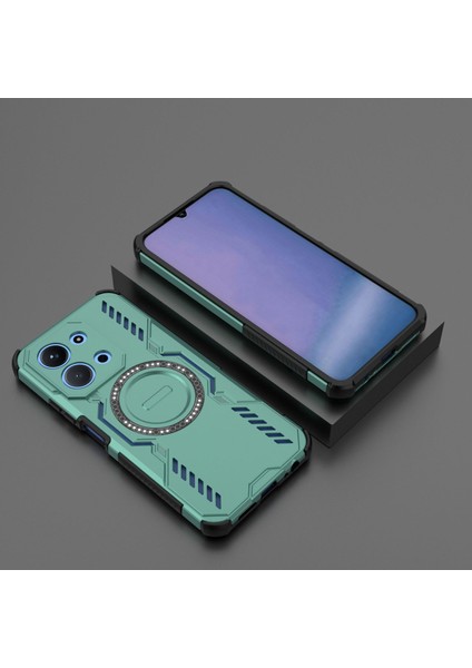 Xiaomi Redmi 15C 5g/4g (173.16*81.07*8.2MM) Magsafe Kılıf, Manyetik Düşmeye Dayanıklı Telefon Kılıfı Kapağı Xiaomi Redmi 15C 5g/4g (173.16*81.07*8.2MM) (Yurt Dışından) modelleri