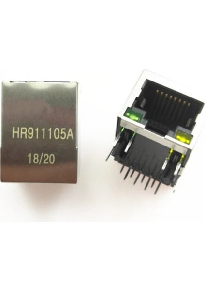 Trafolu RJ45 HR911105A Ethernet Bağlantı Soketi fiyatları