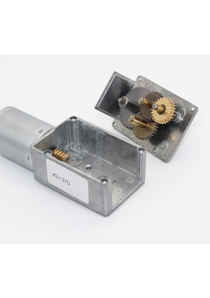 JGY370 Dc 12V 90 Rpm Redüktörlü Dc Motor 2 Yönde Dönme L Tip 0.5kg.cm Yüksek Tork Metal Dişli indirimleri
