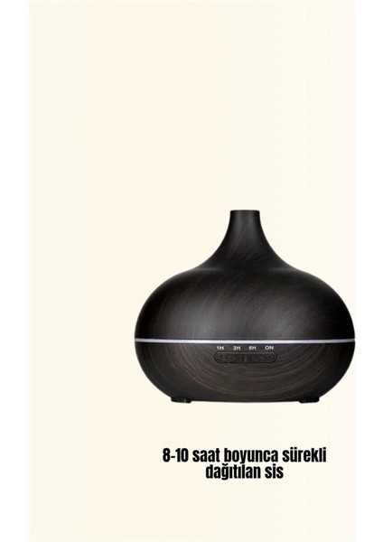 550 ml Ultrasonik Yağ Difüzörü ve Soğuk Buhar Nemlendirici fiyatları