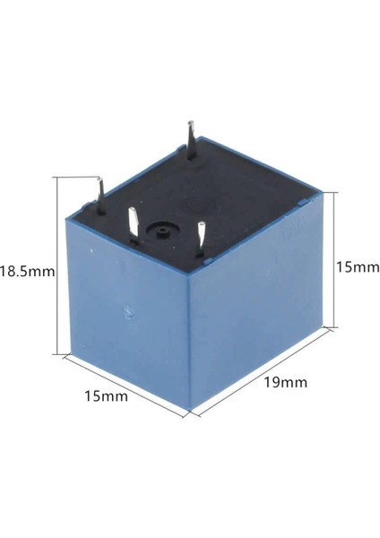 250V 10A SRD-12VDC-SL-C 12V Dc Röle 5 Pin Pcb Montaj Tip 220V No Nc Güç Rölesi