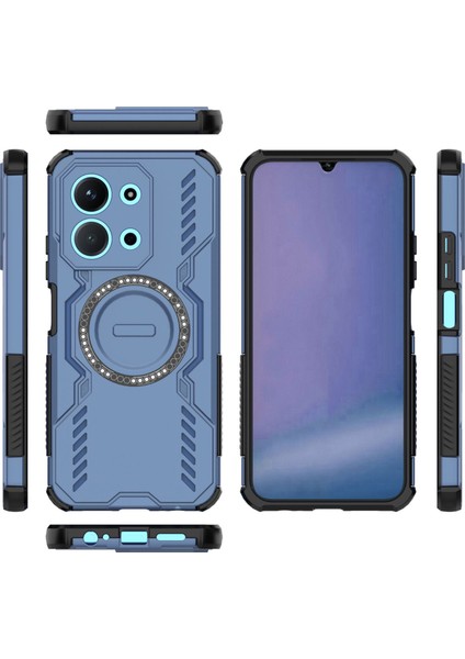 Xiaomi Redmi 15C 5g/4g (173.16*81.07*8.2MM) Magsafe Kılıf, Manyetik Düşmeye Dayanıklı Telefon Kılıfı Kapağı Xiaomi Redmi 15C 5g/4g (173.16*81.07*8.2MM) (Yurt Dışından)