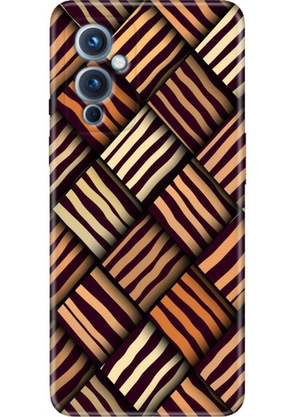 Oneplus 9 Kılıf Desenli Silikon Renkli Tpu Uv Leo