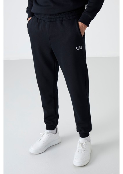 Andy Lacivert Şardonlu Erkek Eşofman Takım - 85190