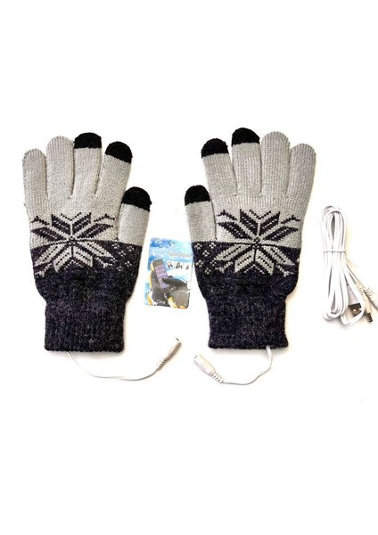 USB Sıcak Eldiven Isıtma Örme Eldiven (Yurt Dışından)