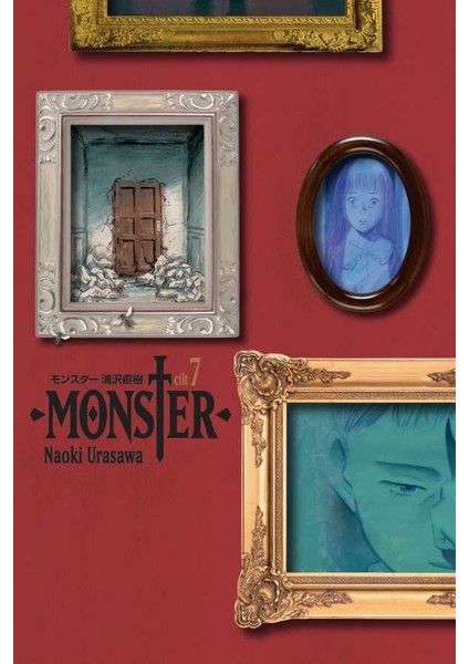 Monster 1-2-3-4-5-6-7-8-9 Manga Seti (9 Kitap) / Anime-Manga Sticker ve Kartpostal Hediye