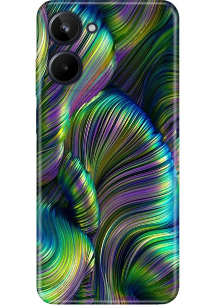 Realme 10 4g Kılıf Renkli Realme 10 Silikon Holographic