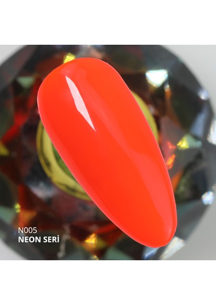 Kalıcı Oje N005 Neon Nar Çiçeği 4 ml Fosforlu Renk ve Yüksek Kalıcılık modelleri