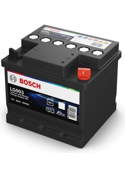 0092LG0030 - Lg 40 Ah Jel - 40AH - Bosch
