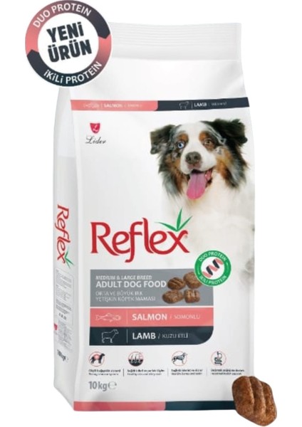 Kuzu Etli ve Somonlu Köpek Maması 10 kg