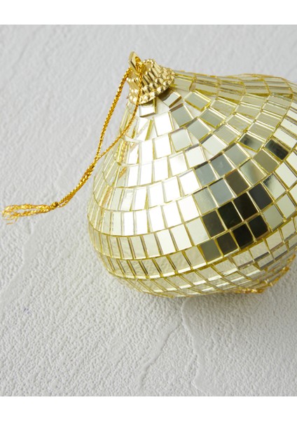 Anica Yılbaşı Ağaç Süsü 7 cm Gold modelleri