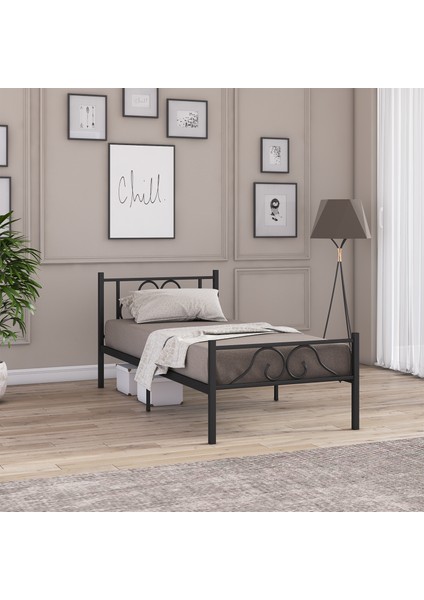 Berkin Metal Karyola 90X200 cm Siyah Renk fırsatları