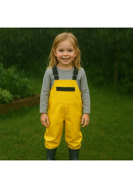 Su Geçirmez Kumaş - Oyun ve Yağmur Tulumu - Salopet 3-8 Yaş modelleri