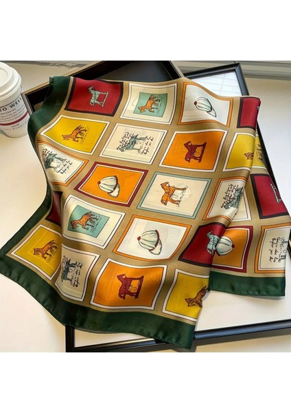 Trendlover At Figürlü Kahve Eşarp, Fular, Bandana indirimleri