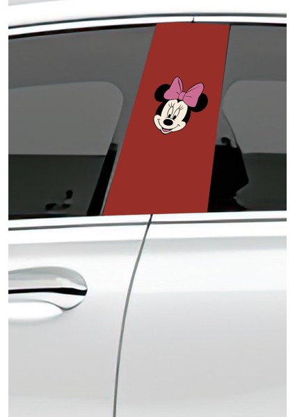 Araç Kapı Direk Kaplama Folyosu Desenli (Sağ Sol Takım) (2 Adet) - 22X50 cm fiyatları