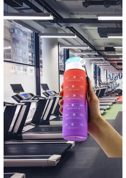 Sporcu Matarası 800 ml Bpa Içermez Çocuk Su Şişesi Sızdırmaz Pipetsiz Suluk Pembe Mormotivasyon fırsatları