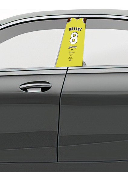 Araç Kapı Direk Kaplama Folyosu Desenli (Sağ Sol Takım) (2 Adet) - 22X50 cm