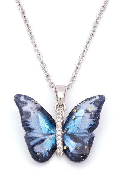 Paslanmaz Çelik Kadın Kolye - Kelebek Kolye KLY-619