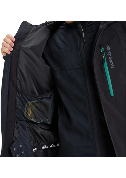 Quıksılver Tıtano Jk Erkek Anthracite - Solid Snowboard Ceketi EQYTJ03513-11793 indirimleri