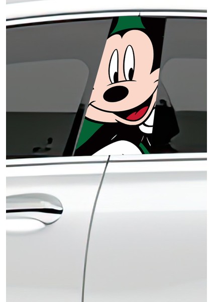 Araç Kapı Direk Kaplama Folyosu Desenli (Sağ Sol Takım) (2 Adet) - 22X50 cm fiyatları