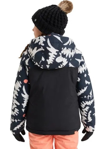 Galaxy Gırl Jk Kız Çocuk Anthracite - Plaid_2 Snowboard Ceketi ERGTJ03200-6457 modelleri