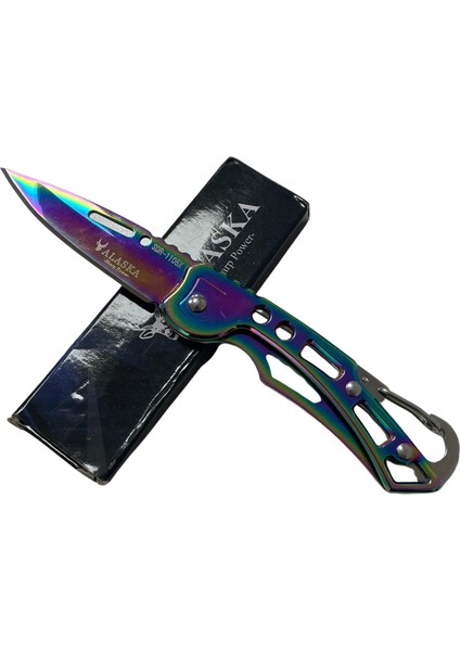 Alaska Gökkuşağı Katlanır Mini Cep Çakısı