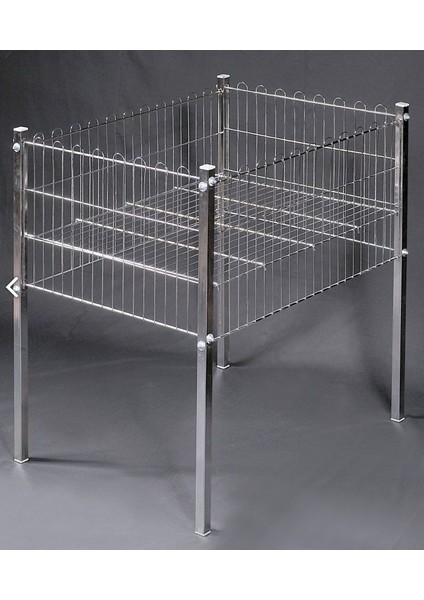 60X80 cm (Krom Profil Ayaklı) Havuz Sepet - Market, Mağaza, Vitrin, Promosyon Havuz Sepeti fiyatları
