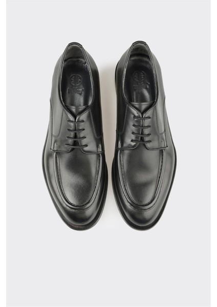 Siyah Deri Erkek Klasik Ayakkabı fırsatları