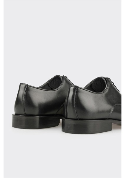 Siyah Deri Erkek Klasik Ayakkabı indirimleri