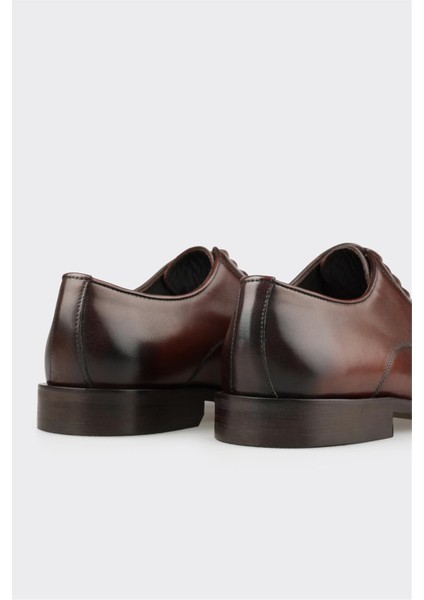 Kahve Deri Erkek Klasik Ayakkabı indirimleri