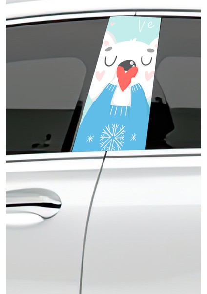 Araç Kapı Direk Kaplama Folyosu Desenli (Sağ Sol Takım) (2 Adet) - 22X50 cm fiyatları