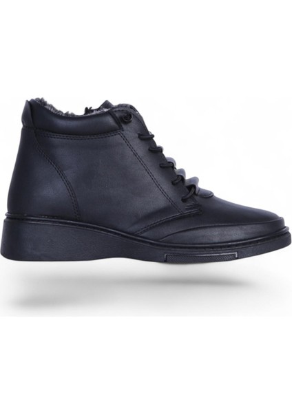 Estelle 770 Cilt Siyah Kadın Içi Kürklü Düz Bot fiyatları