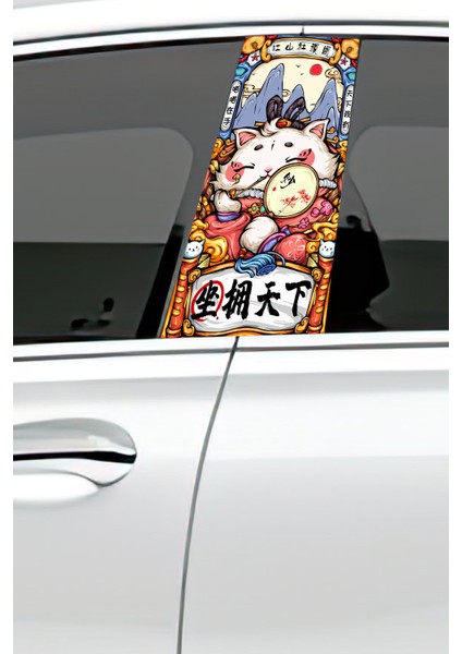 Araç Kapı Direk Kaplama Folyosu Desenli (Sağ Sol Takım) (2 Adet) - 22X50 cm fiyatları