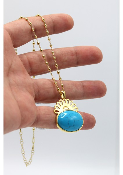 Melek Halef Dizi Gözyaşı Kolyesi 925 Ayar Saf Gümüş Telkari Kadın Kolye 201024777 indirimleri