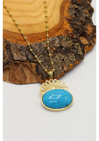 Melek Halef Dizi Gözyaşı Kolyesi 925 Ayar Saf Gümüş Telkari Kadın Kolye 201024777