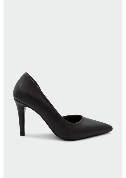 Shia Acı Kahve Deri Topuklu Ayakkabı indirimleri