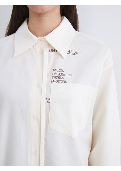 Yeni Sezon Baskılı Poplin Kadın Gömlek Tunik modelleri