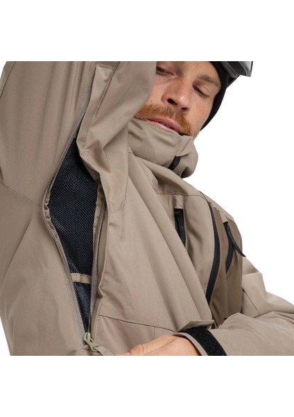 Quıksılver Sycamore Solıd 20K Jk Erkek Fallen Rock - Solid Snowboard Ceketi EQYTJ03502-TZC0