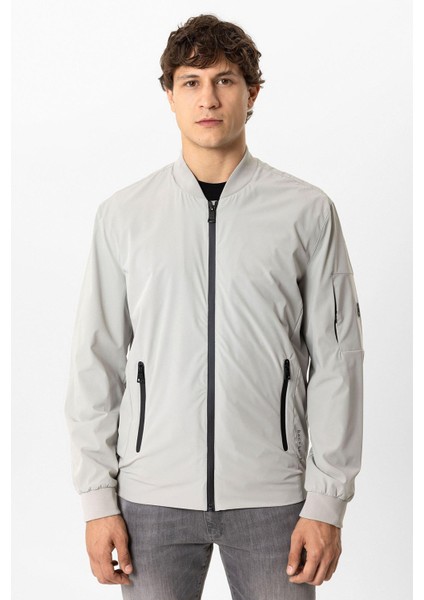 Taş Regular Fit Bomber Ceket Mont