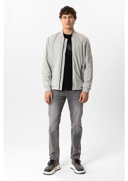 Taş Regular Fit Bomber Ceket Mont