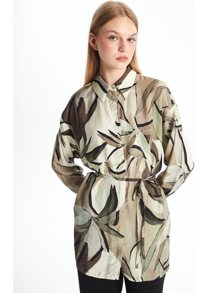 Yeni Sezon Desenli Kadın Gömlek Tunik fiyatları