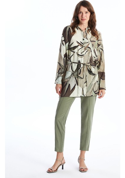 Yeni Sezon Desenli Kadın Gömlek Tunik modelleri