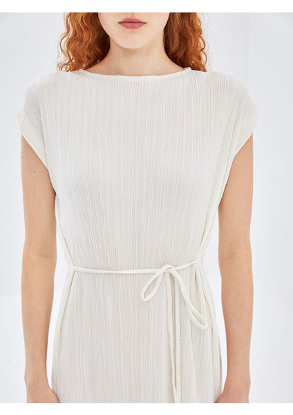 Yeni Sezon Bisiklet Yaka Dokulu Elbise fiyatları