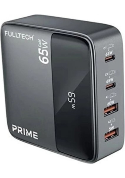 Fulltech FC55 Prıme 65W Gan Masaüstü Şarj Hub 4in1 2 Usb-A 2 Usb-C Hızlı Şarj Cihazı fiyatları
