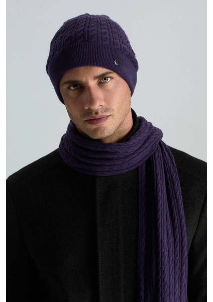 Lambswool Yün Mor Bere