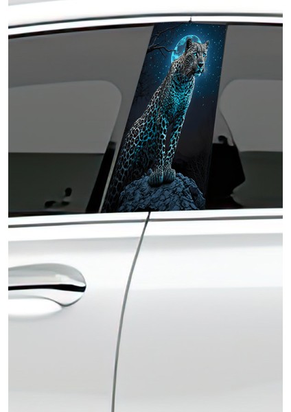 Araç Kapı Direk Kaplama Folyosu Desenli (Sağ Sol Takım) (2 Adet) - 22X50 cm fiyatları