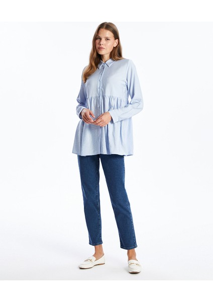 Yeni Sezon Düz Uzun Kollu Kadın Gömlek Tunik fiyatları