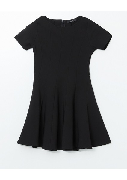 Yeni Sezon Bisiklet Yaka Kadın Mini Elbise indirimleri